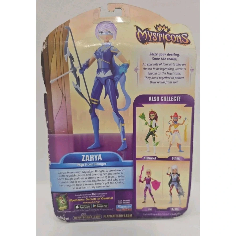Mysticons Zarya Mysticon Ranger Action Figure (Box Damage)